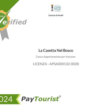 La Casetta Nel Bosco, Amalfi Ngoại thất bức ảnh