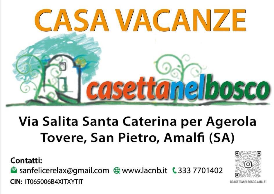 La Casetta Nel Bosco, Amalfi Ngoại thất bức ảnh