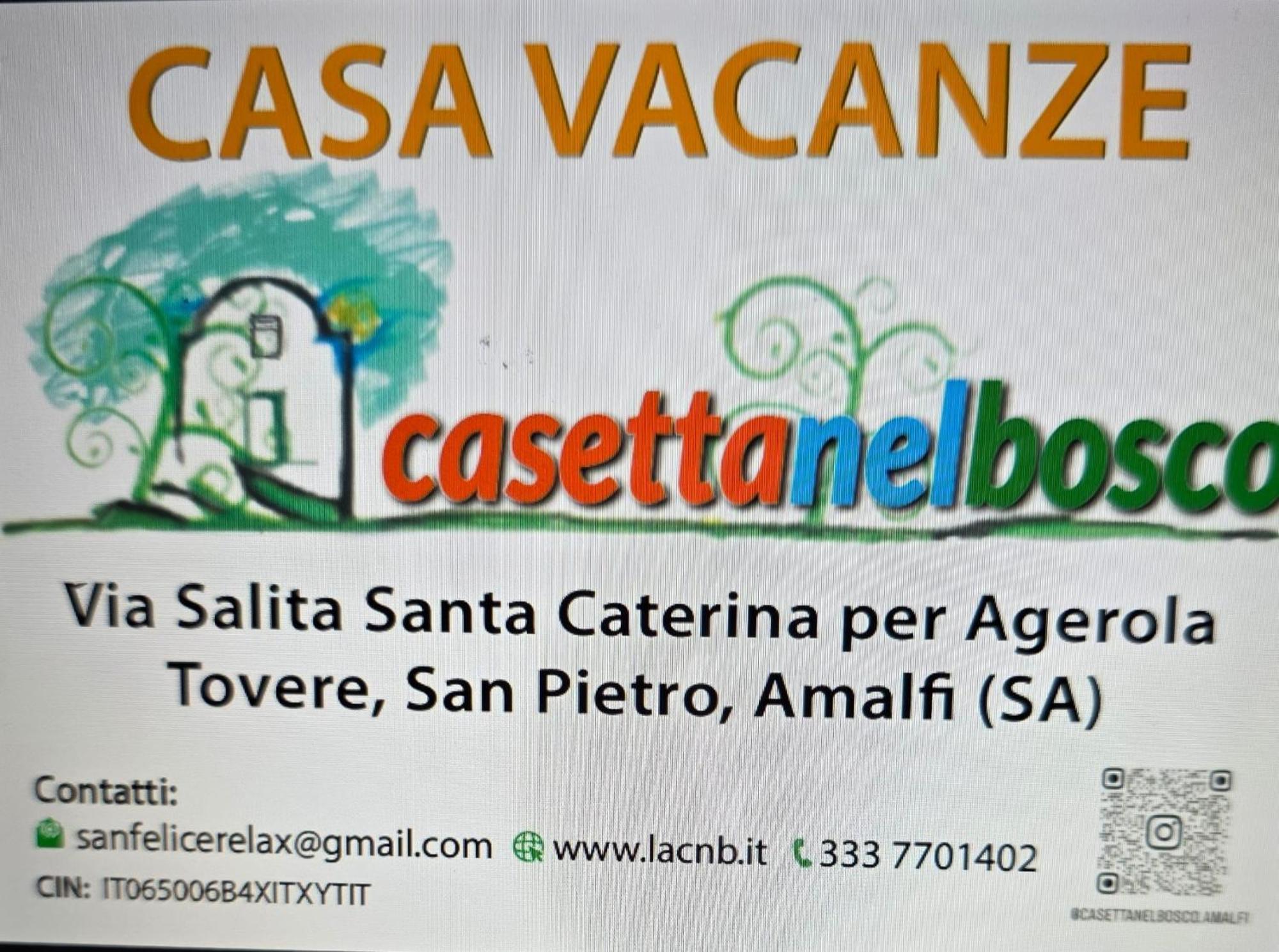 La Casetta Nel Bosco, Amalfi Ngoại thất bức ảnh